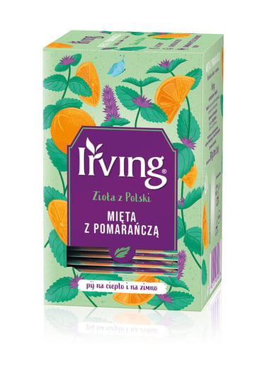 Herbata ziołowa Irving mięta z pomarańczą Irving