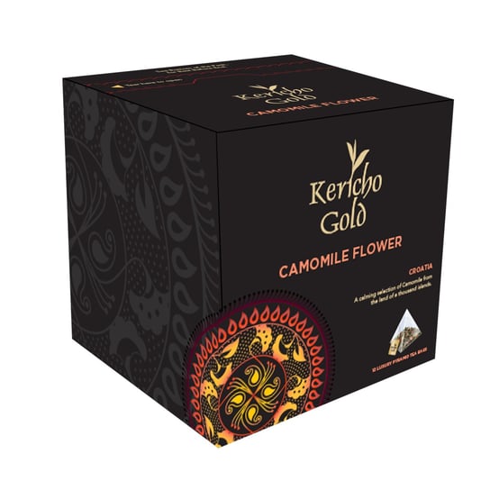 Herbata ziołowa KERICHO Camomile Flower 150 piramidek Kericho Gold