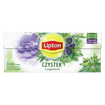 Herbata ziołowa Lipton jagodowa 20 szt. Lipton
