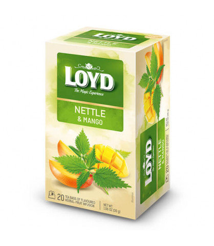 Herbata ziołowa Loyd Tea pokrzywa z mango 20 szt. Loyd Tea
