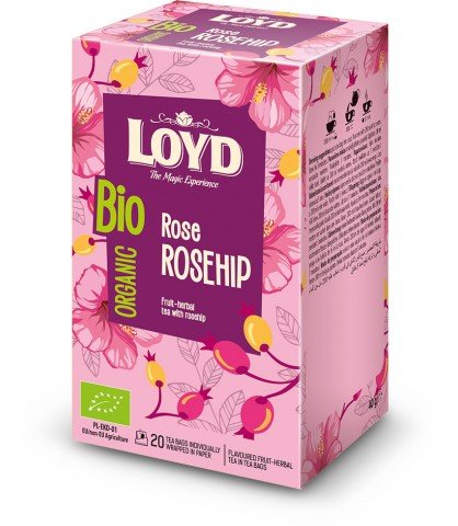 Herbata ziołowa Loyd Tea z różą 20 szt. Loyd Tea