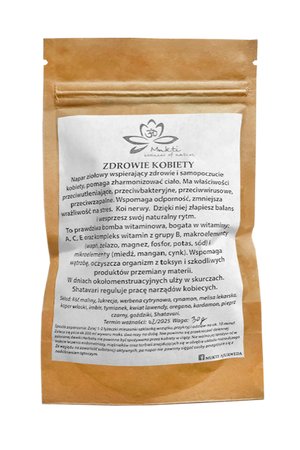 Herbata ziołowa Mukti Ajurweda Zdrowie Kobiety 50 g Inna marka