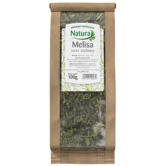 Herbata ziołowa Natura melisa 100 g Natura