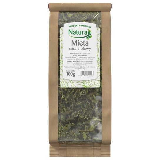 Herbata ziołowa Natura miętowa 100 g Natura