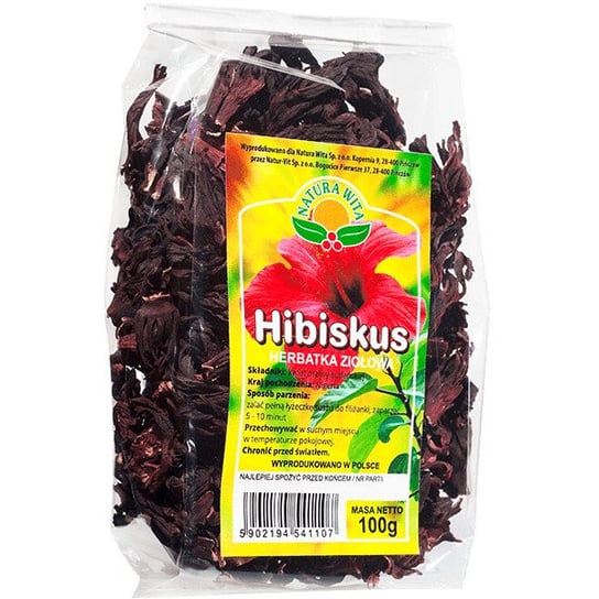 Herbata ziołowa Natura Wita z hibiskusem 100 g Natura Wita