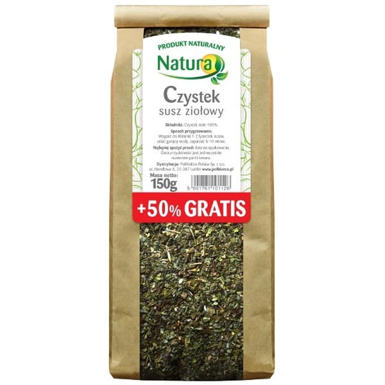 Herbata ziołowa Natura z czystkiem 150 g Natura