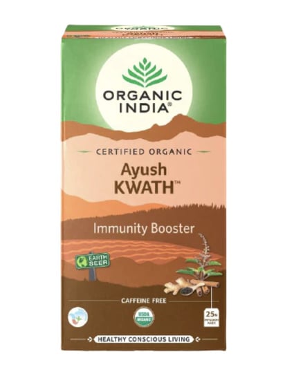 Herbata ziołowa Organic India Wzmacnijąca 25 szt. Organic India