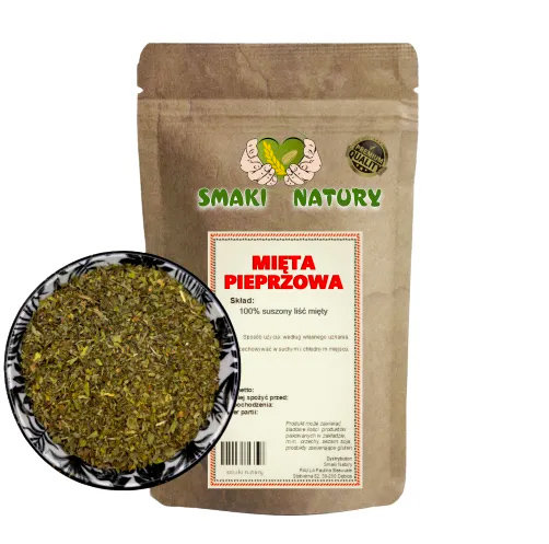 Herbata ziołowa SmakiNatury mięta pieprzowa 200 g SmakiNatury