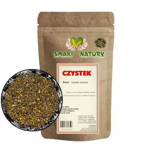 Herbata ziołowa SmakiNatury z czystkiem tureckim 100 g SmakiNatury