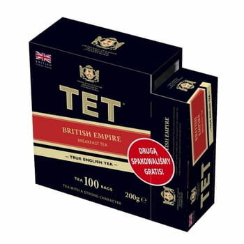 Herbata ziołowa Tet English Empire 100 szt. TET
