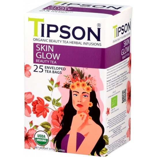 Herbata ziołowa Tipson z hibiskusem 25 szt. Tipson