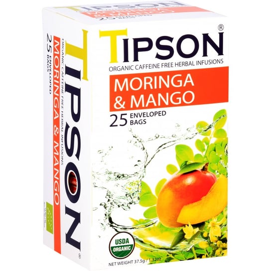 Herbata ziołowa Tipson z mango 25 szt. Tipson