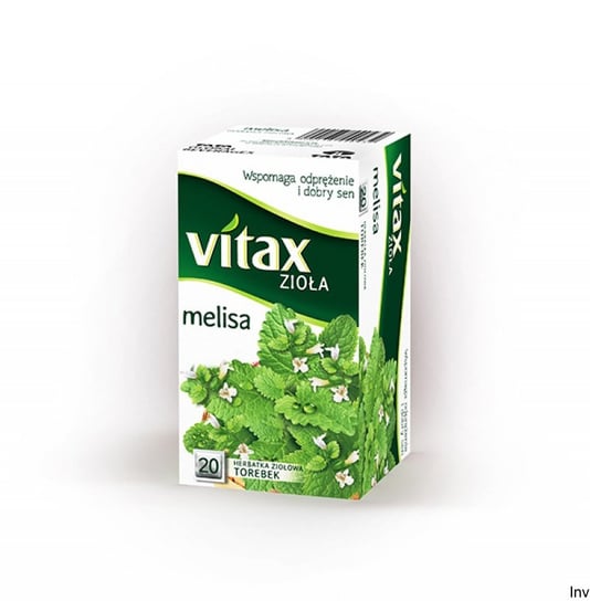 Herbata ziołowa Vitax melisa 20 szt. Vitax
