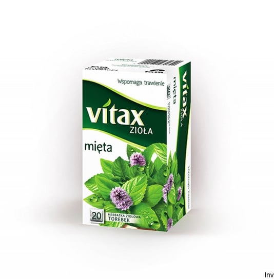 Herbata ziołowa Vitax mięta 20 szt. Vitax