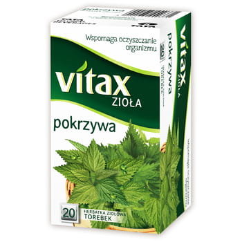 Herbata ziołowa Vitax pokrzywa 20 szt. Vitax