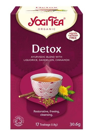 Herbata ziołowa Yogi Tea Detox z lukrecją 17 szt. Yogi TEA