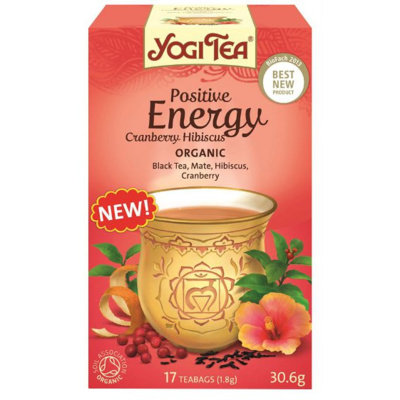 Herbata ziołowa Yogi Tea energetyzująca 17 szt. Yogi TEA
