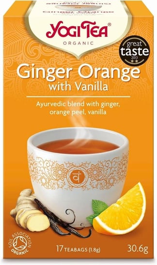 Herbata ziołowa Yogi Tea z pomarańczą 17 szt. Yogi TEA
