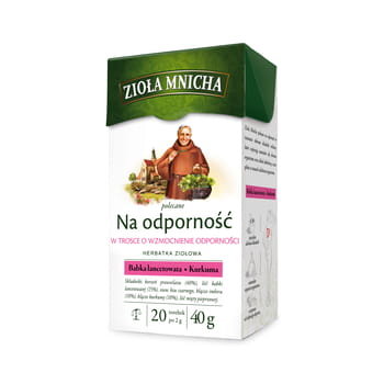 Herbata ziołowa Zioła Mnicha Na Odporność 20 szt. HH POLAND