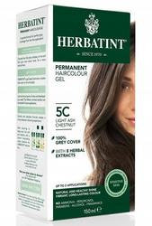 Herbatint, Farba do włosów, 5C Jasny Popielaty Kasztan, 150ml HERBATINT