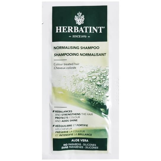 Herbatint Royal Cream, Szampon Aloesowy Do Włosów, Intensywnie Nawilża Łagodny Dla Skóry Głowy, Bez SLS I Parabenów, 10ml HERBATINT