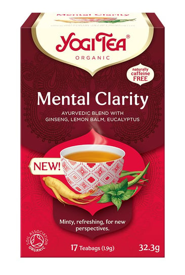 Herbatka Ajurwedyjska Jasność Umysłu (Mental Clarity) Bio (17 X 1,9 G) 32,3 G - Yogi Tea Inna marka