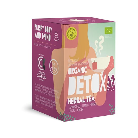 HERBATKA DETOX BIO (20 x 1,5 g) 30 g  - DIET-FOOD Diet-food
