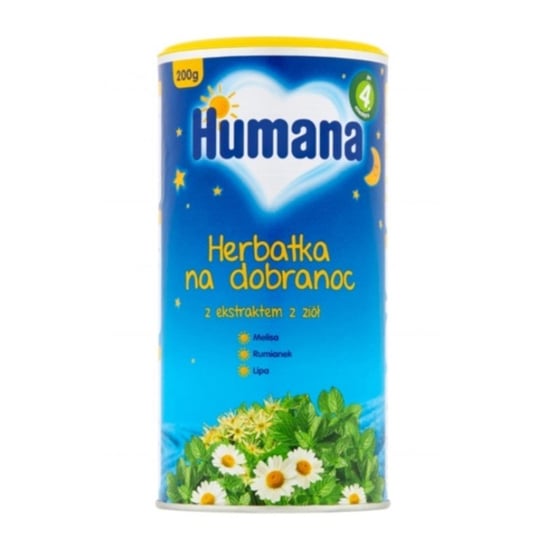 Herbatka na dobranoc Humana, po 4. miesiącu 200g Humana