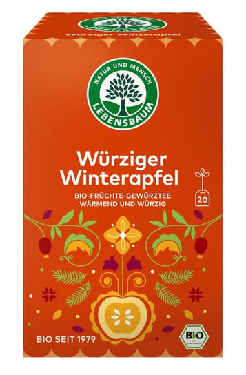 Herbatka Pikantna "Zimowe Jabłko" Bio (20 X 2,5 G) 50 G - Lebensbaum (Produkt Sezonowy) Inna marka