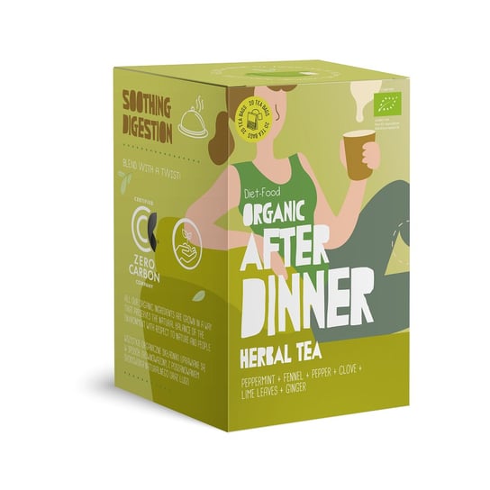 HERBATKA POOBIEDNIA (AFTER DINNER) BIO (20 x 1,5 g) 30 g - DIET-FOOD Diet-food