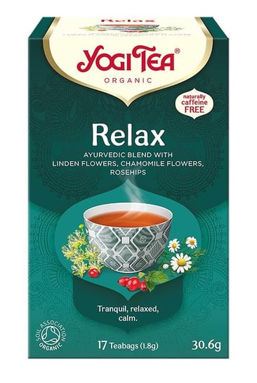 HERBATKA RELAX BIO (17 x 1,8 g) 30,6 g - YOGI TEA Yogi TEA
