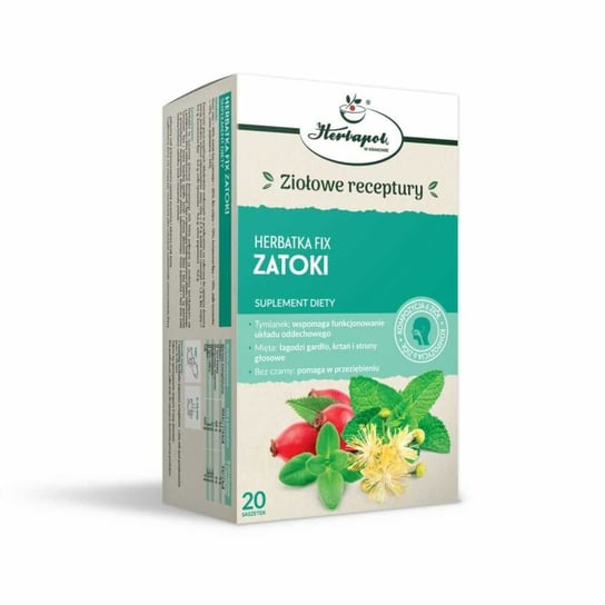Herbatka ZATOKI FIX 40 g (20x 2 g) - Herbapol Kraków Inny producent