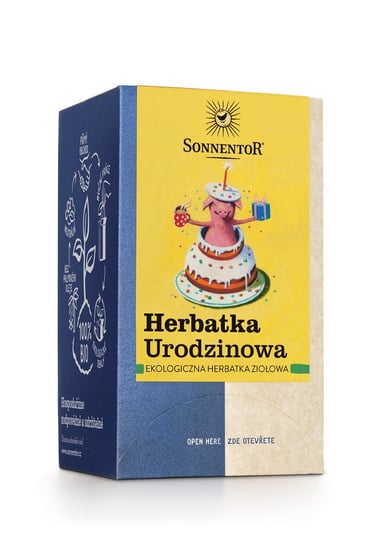 Herbatka Ziołowa Urodzinowa (Happy Birthday) Bio (18 X 1,5 G) 27 G - Sonnentor Inna marka