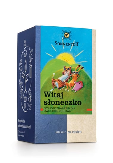 Herbatka Ziołowo - Owocowa Witaj Słoneczko (Hello Sunshine) Bio (18 X 2,5 G) 45 G - Sonnentor Inna marka