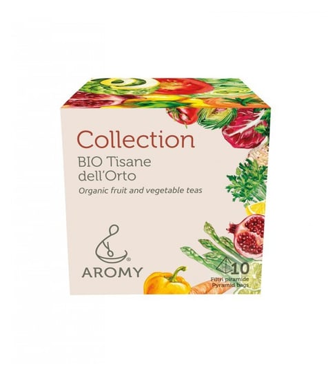 Herbaty warzywno-owocowe, Mix smaków - zestaw, organiczne, BIO, 10x2,76 g, AROMY AROMY