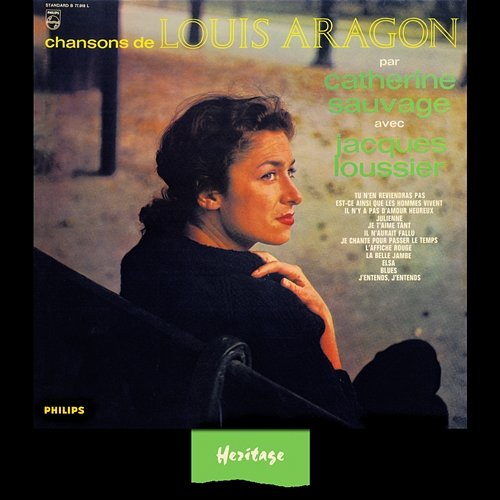 Heritage - Chansons De Louis Aragon - Philips (1961) Catherine Sauvage