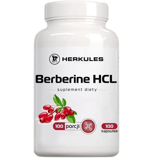 Herkules, Berberine HCL, Suplement diety, 100 kaps. Herkules