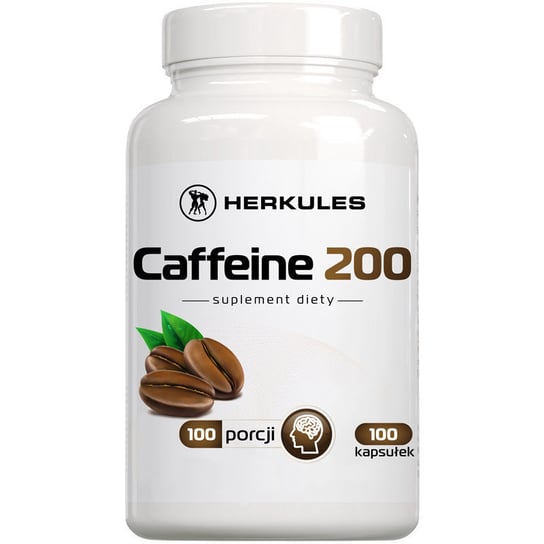 Herkules, Caffeine 200, Suplement diety, 100 kaps. Herkules