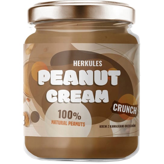 HERKULES Peanut Cream 900g MASŁO ORZECHOWE Herkules