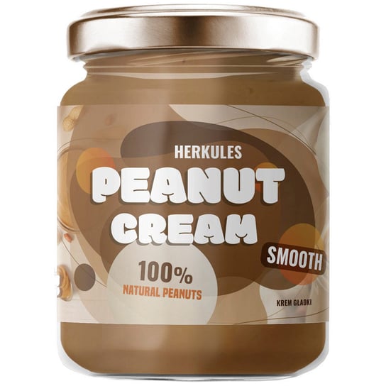 Herkules Peanut Cream, Masło Orzechowe, 500 g Herkules