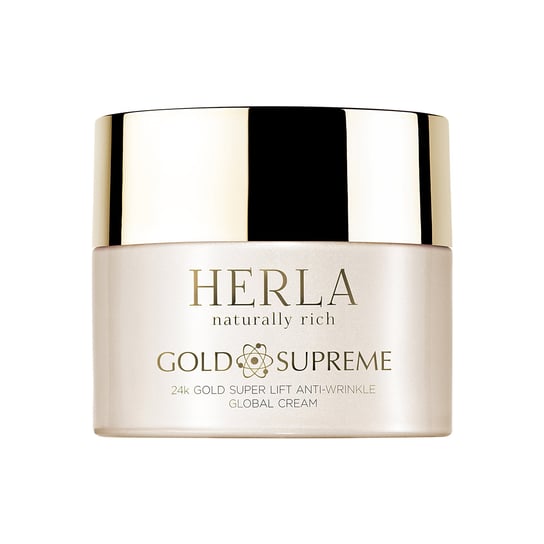Herla, Gold Supreme, globalny liftingujący krem przeciwzmarszczkowy 24k Złoto, 50 ml Herla