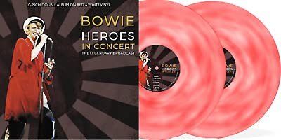 Heroes In Concert (Red & White), płyta winylowa Bowie David