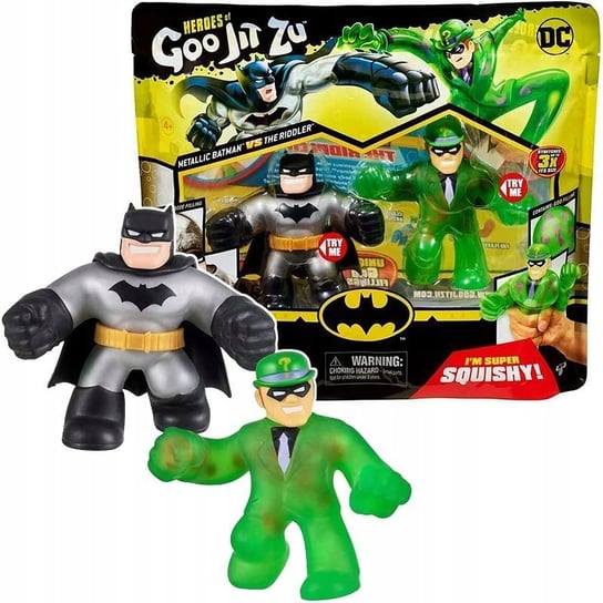 HEROES of GOO JIT ZU DC Figurka BATMAN vs RIDDLER GOO JIT ZU