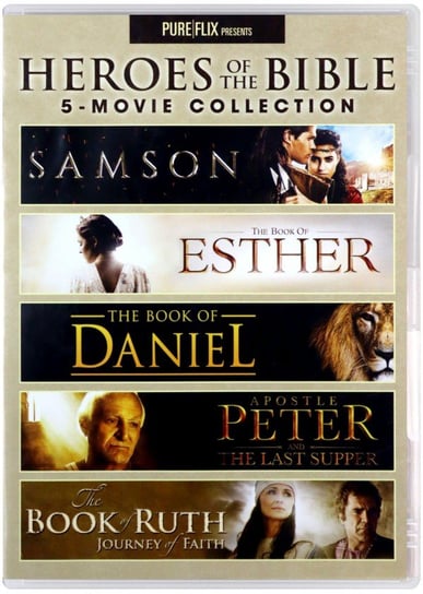 Heroes of the Bible 5-Movie Collection: Samson / The Book of Esther / The Book of Daniel / Apostle Peter and The Last Supper / The Book of Ruth: Journey of Faith Various Directors