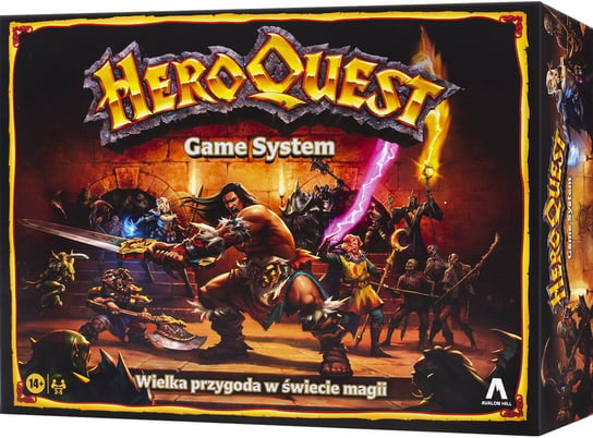 Heroquest: Game System, Edycja Polska, gra, Avalon Hill Avalon Hill