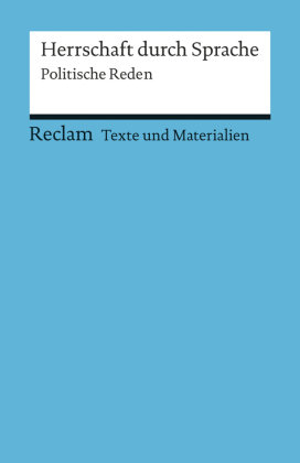 Herrschaft durch Sprache Reclam Philipp Jun., Reclam Philipp Jun. Verlag Gmbh