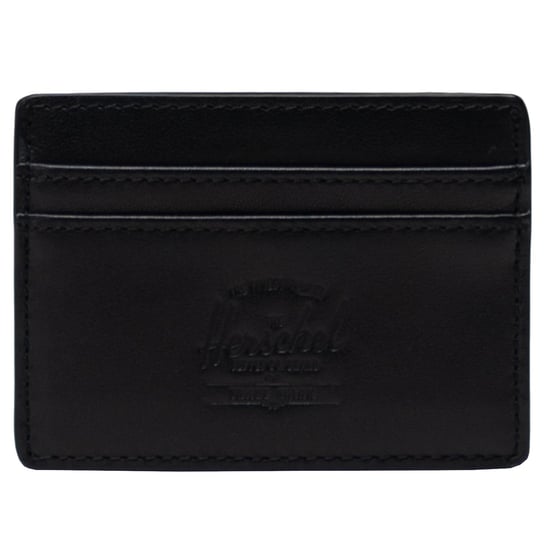 Herschel Charlie Leather RFID Wallet 11146-00001, Kobieta/Mężczyzna, Portfel, Czarny Herschel