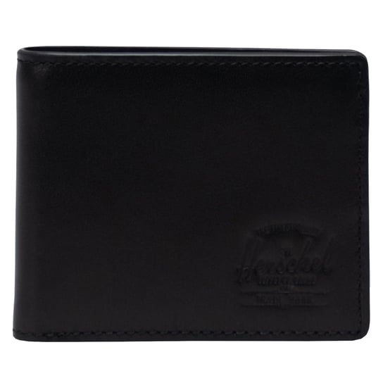 Herschel Hank Leather RFID Wallet 11151-00001, Kobieta/Mężczyzna, Portfel, Czarny Herschel