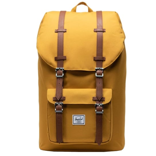 Herschel Little America Backpack 10014-05644, Żółte Plecak, pojemność: 25 L Herschel
