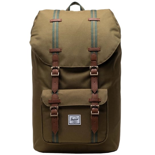 Herschel Little America Backpack 10014-05651, Zielone Plecak, pojemność: 25 L Herschel